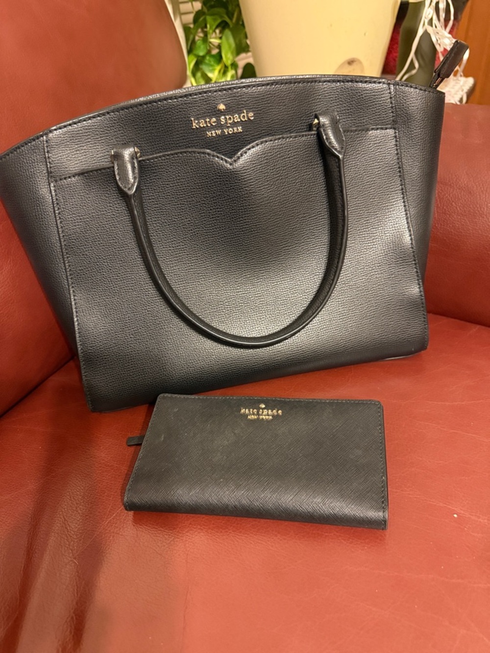 Kate Spade Frannie Medium Tote with matching wallet